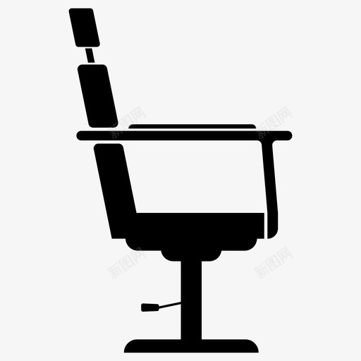 理发椅理发师沙龙图标svg_新图网 https://ixintu.com 沙龙 理发师 理发椅