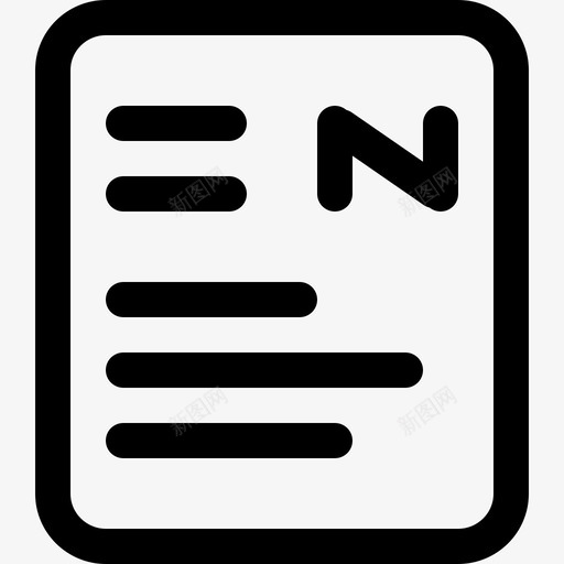 新闻资讯管理_iconsvg_新图网 https://ixintu.com 新闻资讯 新闻资讯管理_icon