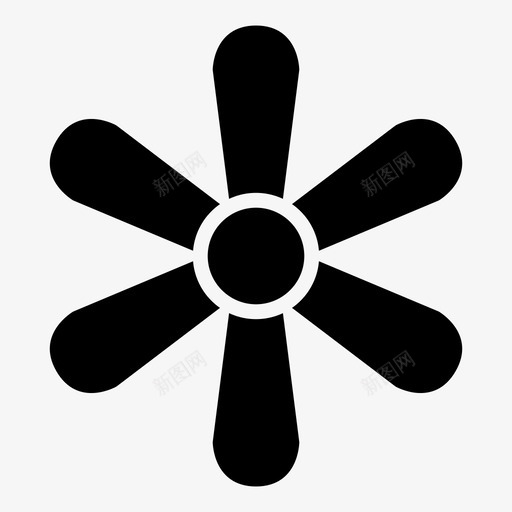 风扇调节旋转图标svg_新图网 https://ixintu.com 旋转 标志 调节 风扇