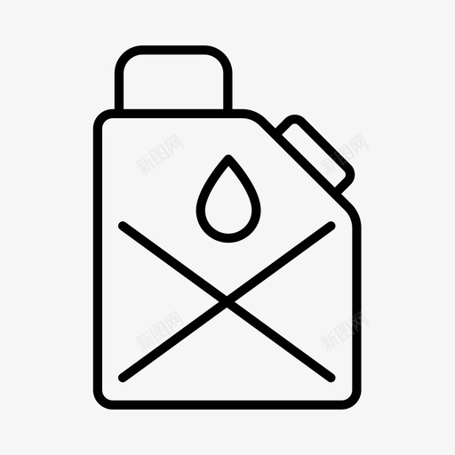 石油汽车集装箱图标svg_新图网 https://ixintu.com 公路旅行 汽油 汽车 石油 能源 集装箱
