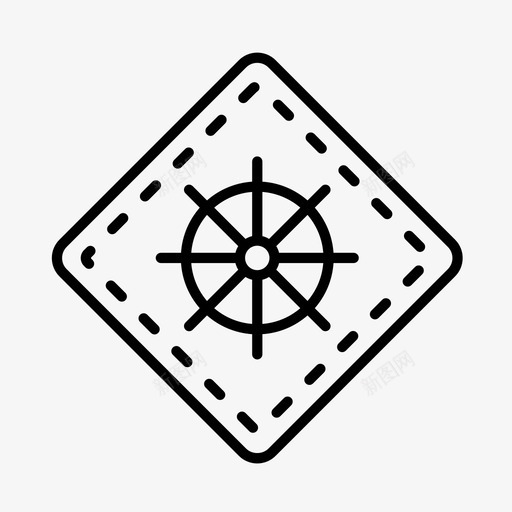 航海补丁徽章船长图标svg_新图网 https://ixintu.com 徽章 水手 海事 海军 航海补丁 船长
