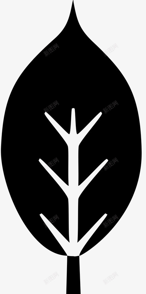 树绿色植物图标svg_新图网 https://ixintu.com 树 树荫 植物 绿色