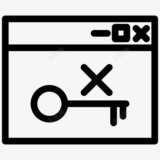 注销应用程序页面图标svg_新图网 https://ixintu.com web 基本应用程序51 应用程序 注销 窗口 页面