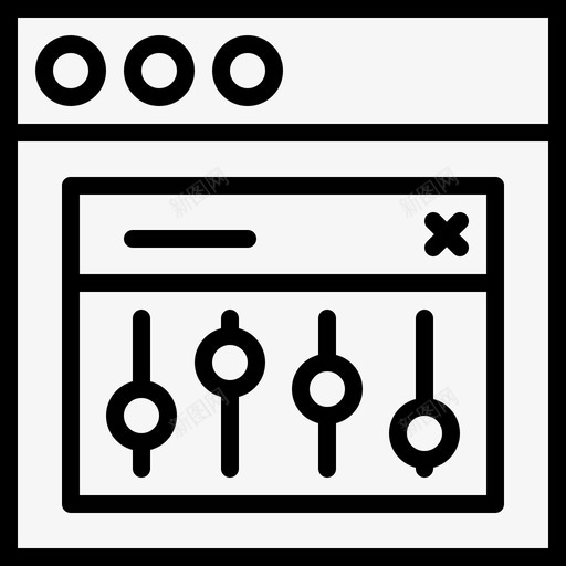 页面设置应用程序内容图标svg_新图网 https://ixintu.com jellycons概述用户界面第1卷 内容 应用程序 界面 页面设置 首选项