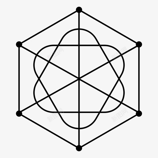 神圣的几何学几何学神秘主义图标svg_新图网 https://ixintu.com 几何学 神圣的几何学 神秘主义