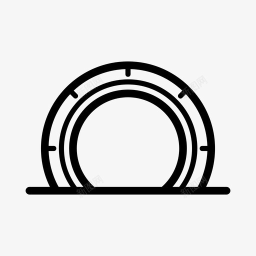 星际之门天文学太空图标svg_新图网 https://ixintu.com 天文学 天文学1 太空 星际之门