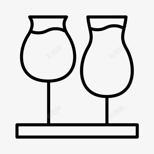服务员酒吧酒吧招待图标svg_新图网 https://ixintu.com 服务员 玻璃杯 酒吧 酒吧招待 饮料