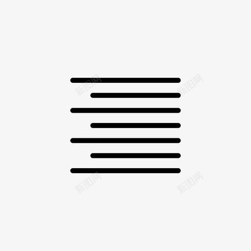 右对齐段落对齐文本对齐图标svg_新图网 https://ixintu.com 右对齐 文本对齐 文本编辑器 段落对齐