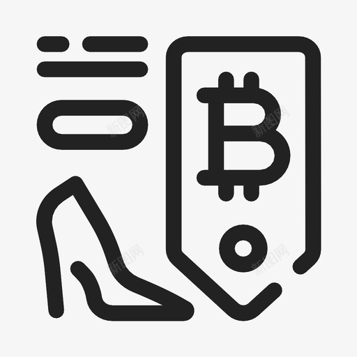 比特币购物电子商务在线图标svg_新图网 https://ixintu.com 价格 在线 比特币购物 物联网 电子商务