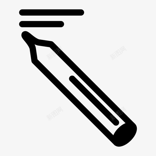 铅笔画画铅笔颜色图标svg_新图网 https://ixintu.com 书写 画画 铅笔 铅笔工具 铅笔颜色