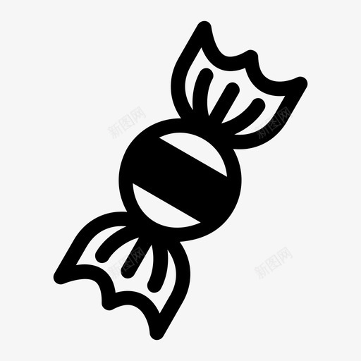 糖果糖果包装硬糖图标svg_新图网 https://ixintu.com 硬糖 糖果 糖果包装 零食