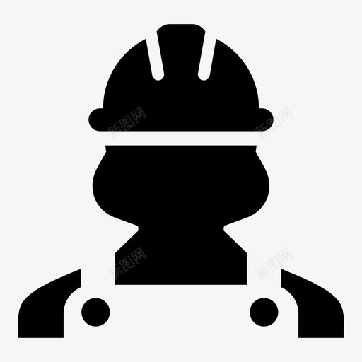 建筑工人建筑师工程师图标svg_新图网 https://ixintu.com 工程师 建筑工人 建筑工人图标业务矢量样式12 建筑师 技工
