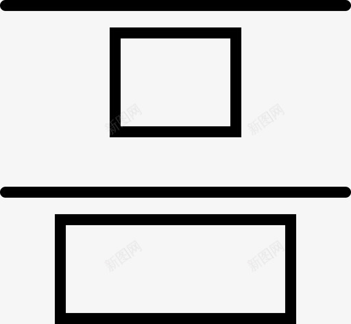 垂直分布顶部调整对齐图标svg_新图网 https://ixintu.com 垂直分布顶部 对象 对齐 尺寸 果冻外形设计第一卷 设计 调整