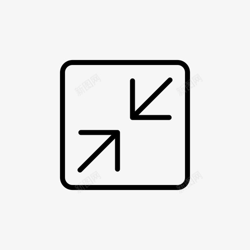 最小化电影集图标svg_新图网 https://ixintu.com 最小化 电影集
