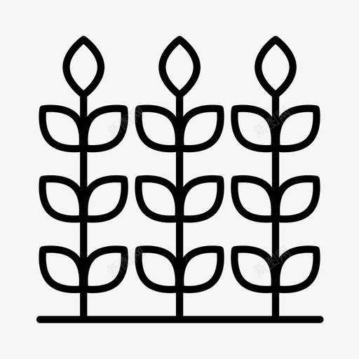 农作物农业豆类图标svg_新图网 https://ixintu.com 农业 农产品 农作物 农场 收获 豆类