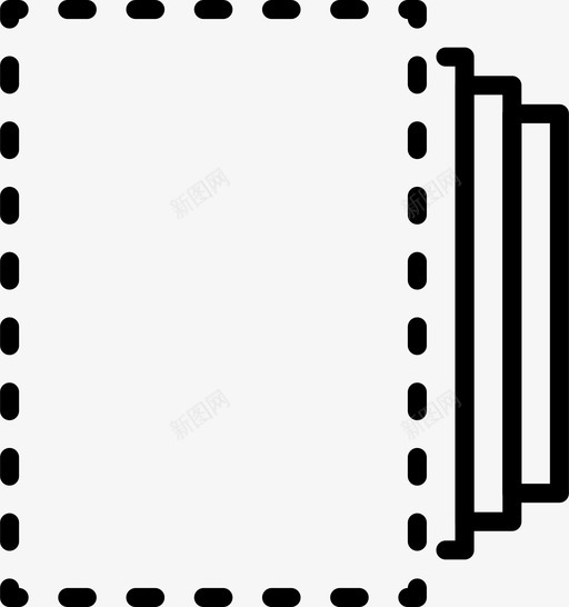 前层数据层图标svg_新图网 https://ixintu.com 前层 层 数据 果冻轮廓层第1卷 栈 表