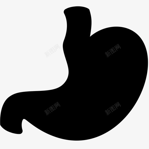 胃健康保健图标svg_新图网 https://ixintu.com 保健 健康 医疗 器官 心脏 扁平健康医疗 胃