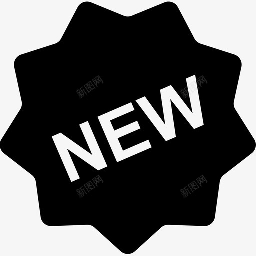 商店新徽章我喜欢购物填充图标svg_新图网 https://ixintu.com 商店新徽章 填充 我喜欢购物