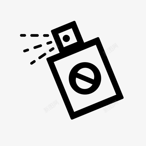 清理防蚊svg_新图网 https://ixintu.com 清理防蚊 0002