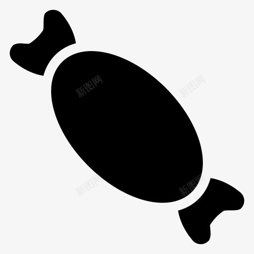 糖果巧克力食物图标svg_新图网 https://ixintu.com 巧克力 糖果 酒店 食物 食物和饮料雕文图标