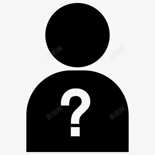 用户未知阿凡达简介问题图标svg_新图网 https://ixintu.com 用户未知 简介问题 阿凡达