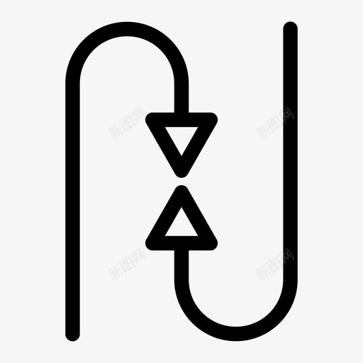 对抗箭挑战图标svg_新图网 https://ixintu.com 反对 对抗 挑战 相遇 箭