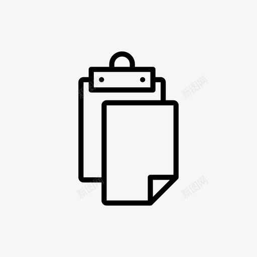 粘贴文本编辑器图标svg_新图网 https://ixintu.com 文本编辑器 粘贴