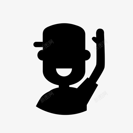 快递员上门-已选svg_新图网 https://ixintu.com 快递员上门-已选