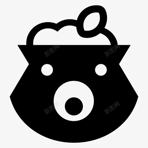 震惊的比亚尼锅菜印度图标svg_新图网 https://ixintu.com 印度 大米 惊喜 普拉奥 菜 震惊的比亚尼锅