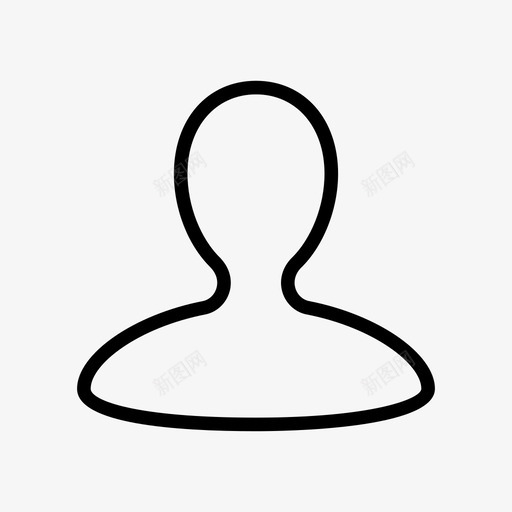 导航栏我的2svg_新图网 https://ixintu.com 导航栏我的2 nav-wode