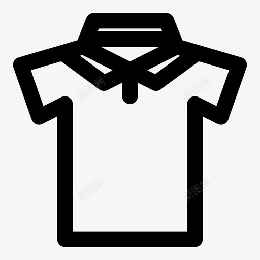 T恤服装发行版图标svg_新图网 https://ixintu.com T恤 发行版 时尚 服装 款式