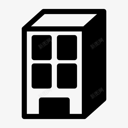 建筑物房地产屋顶图标svg_新图网 https://ixintu.com 屋顶 建筑物 房地产 摩天大楼 结构