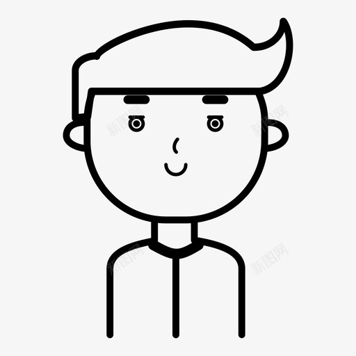 帅哥大人男图标svg_新图网 https://ixintu.com 办公室职员 大人 帅哥 男 青少年