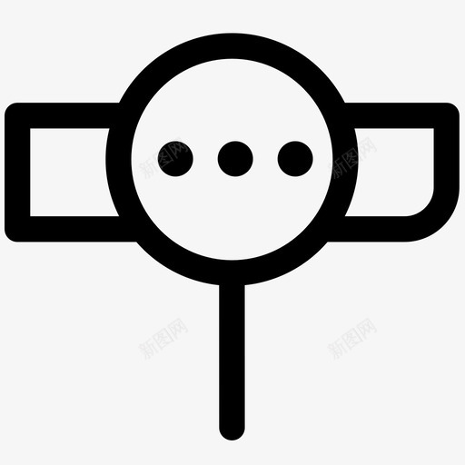 网络搜索互联网放大镜图标svg_新图网 https://ixintu.com 互联网 放大镜 数字设计大纲 网络搜索