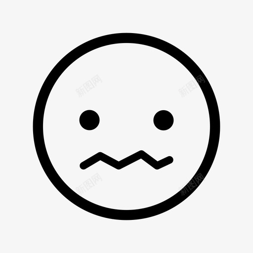 鬼脸表情咬紧牙关脸图标svg_新图网 https://ixintu.com 咬紧牙关 痛苦 脸 表情 鬼脸表情