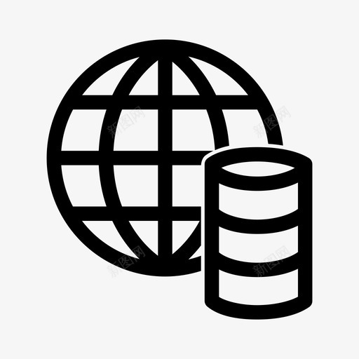 网络桶燃料图标svg_新图网 https://ixintu.com 世界 桶 汽油 燃料 石油 网络