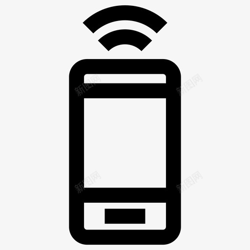 电话铃声移动热点图标svg_新图网 https://ixintu.com 电话铃声 移动热点