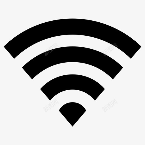 无线无线信号无线wifi图标svg_新图网 https://ixintu.com 无线 无线wifi 无线信号