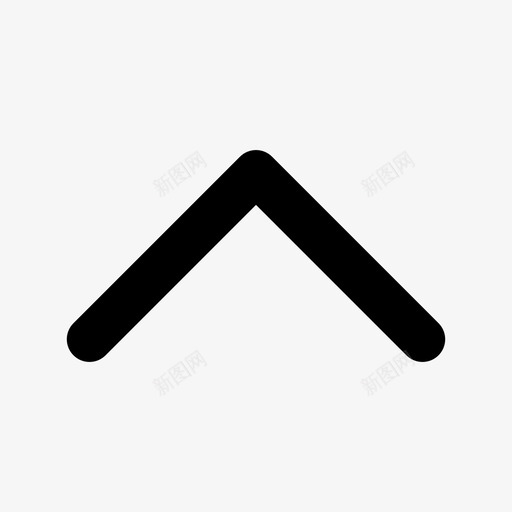 公用-单箭头-上边svg_新图网 https://ixintu.com 公用-单箭头-上边