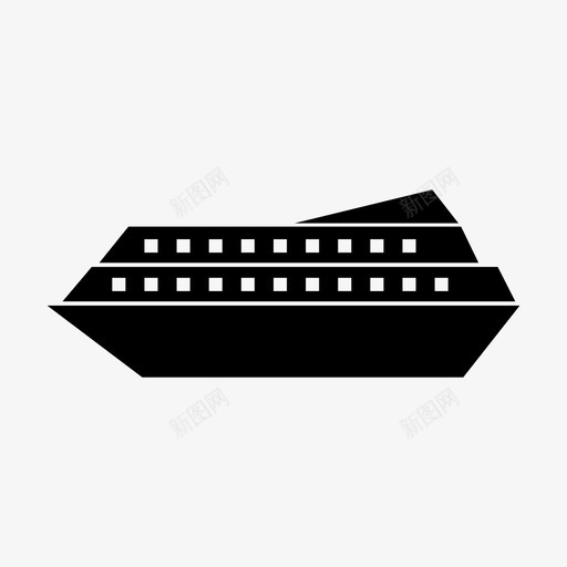 船大船货船图标svg_新图网 https://ixintu.com 大船 游轮 船 货船