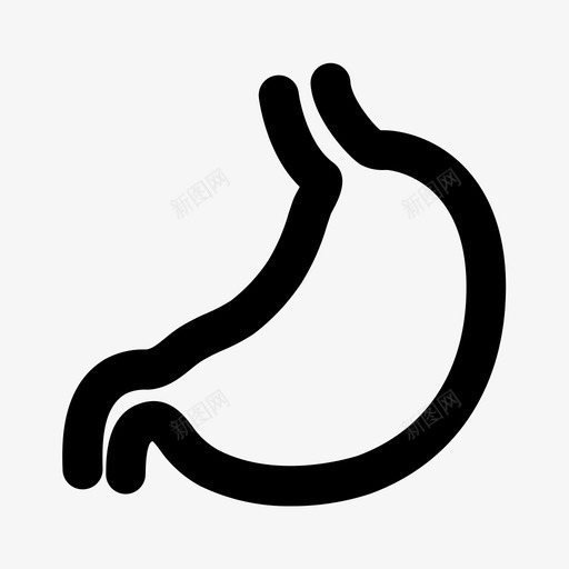 胃器官图标svg_新图网 https://ixintu.com 器官 胃