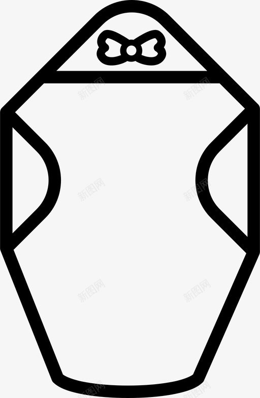 婴儿毛巾连帽衫配件浴缸图标svg_新图网 https://ixintu.com 婴儿毛巾连帽衫 婴儿脸和物品 浴缸 配件