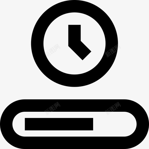 挂起正在加载正在处理图标svg_新图网 https://ixintu.com 挂起 方形 时间 正在加载 正在处理 等待