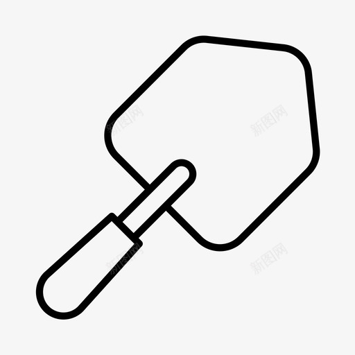 铁锹建筑工人农夫图标svg_新图网 https://ixintu.com 农夫 园艺 工具 建筑工人 花园 铁锹 铲子