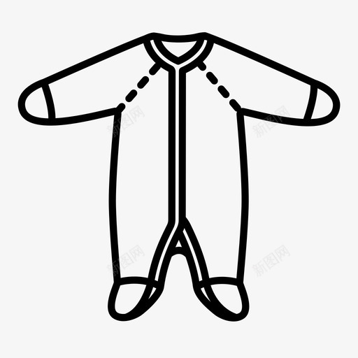 宝贝宝贝宝贝宝贝宝贝宝贝衣服图标svg_新图网 https://ixintu.com 婴儿连体裤 宝贝宝贝 宝贝宝贝宝贝 宝贝衣服