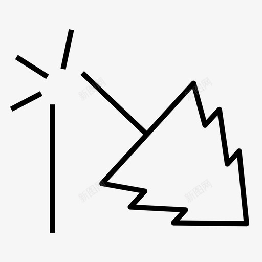 滥伐森林砍伐树木图标svg_新图网 https://ixintu.com 滥伐森林 砍伐树木