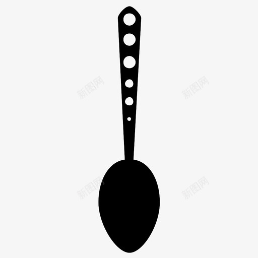 勺子餐具食物图标svg_新图网 https://ixintu.com 勺子 工具 食物 餐具 餐厅