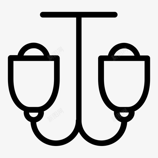 吸顶灯顶灯灯泡图标svg_新图网 https://ixintu.com 吸顶灯 灯 灯泡 顶灯