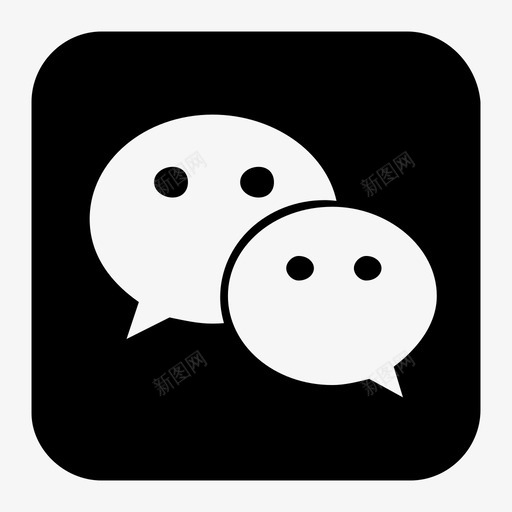 我的客服-微信公众服务号svg_新图网 https://ixintu.com 我的客服-微信公众服务号
