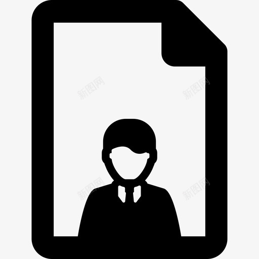 用户文件界面管理象形图图标svg_新图网 https://ixintu.com 用户文件 界面 管理象形图
